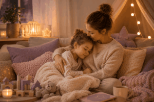 Abendroutine für Kinder die ruhig macht